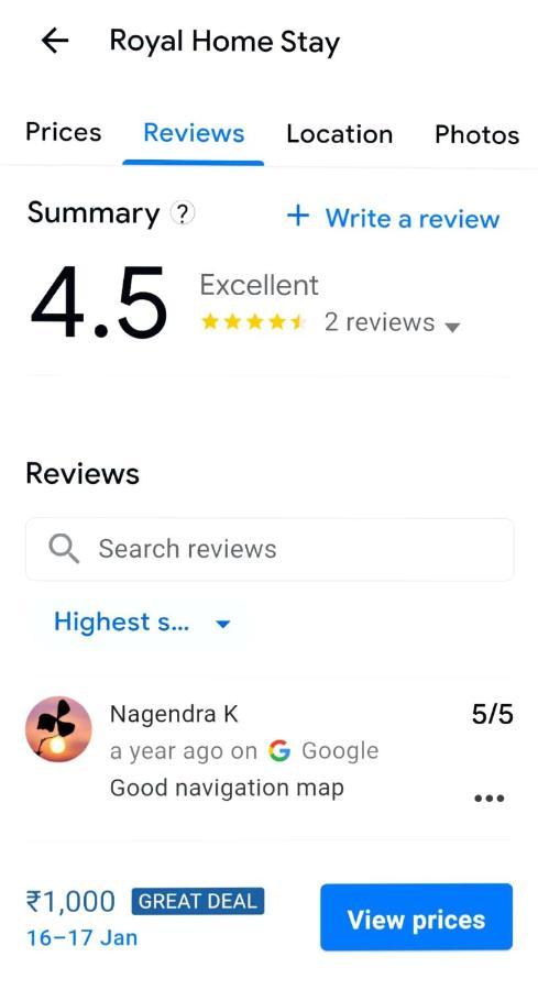 Royal Homestay New Hampi Εξωτερικό φωτογραφία